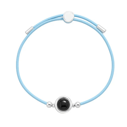 Pulsera de cuero personalizada con foto