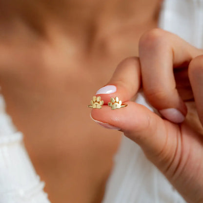 Anillo personalizado con inicial de mascota